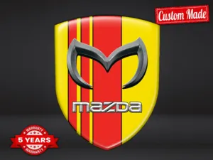 Mazda Logo Silicona Auto Máximo Duradero Estilo Pro Rendimiento